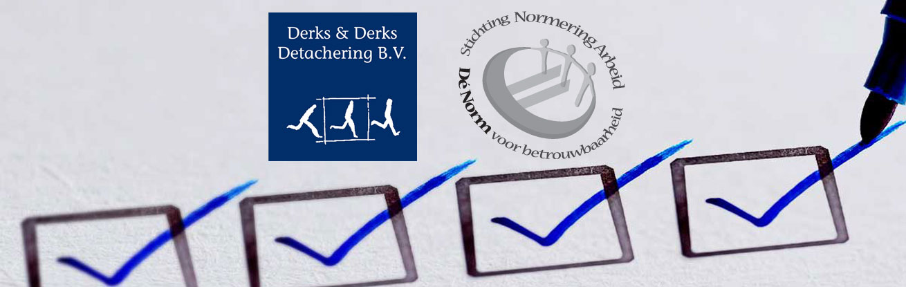 Derks & Derks Detachering NEN 4400-1 gecertificeerd!
